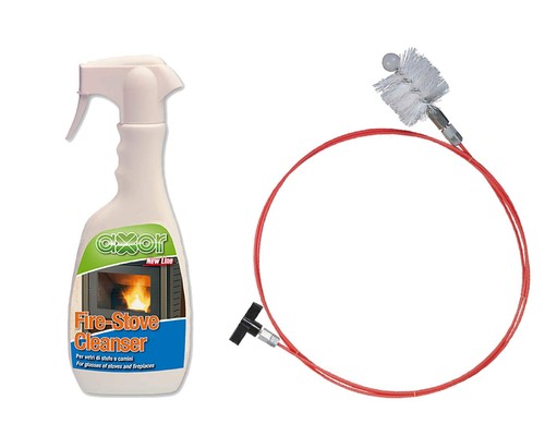 Kit pulizia stufa pellet e - pulizia,